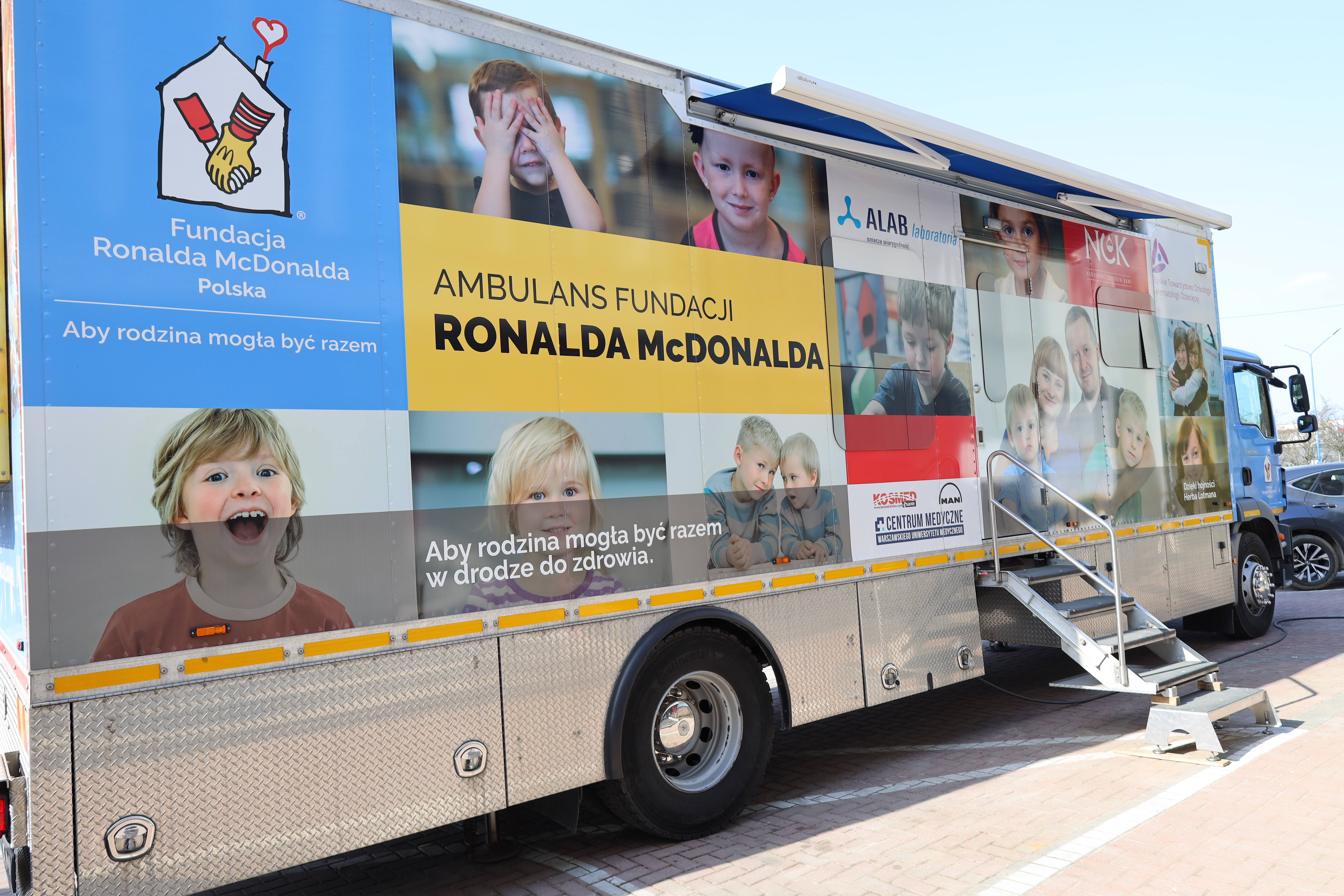 NIE nowotworom u dzieci. Trwają badania USG prowadzone przez Fundację Ronalda McDonalda