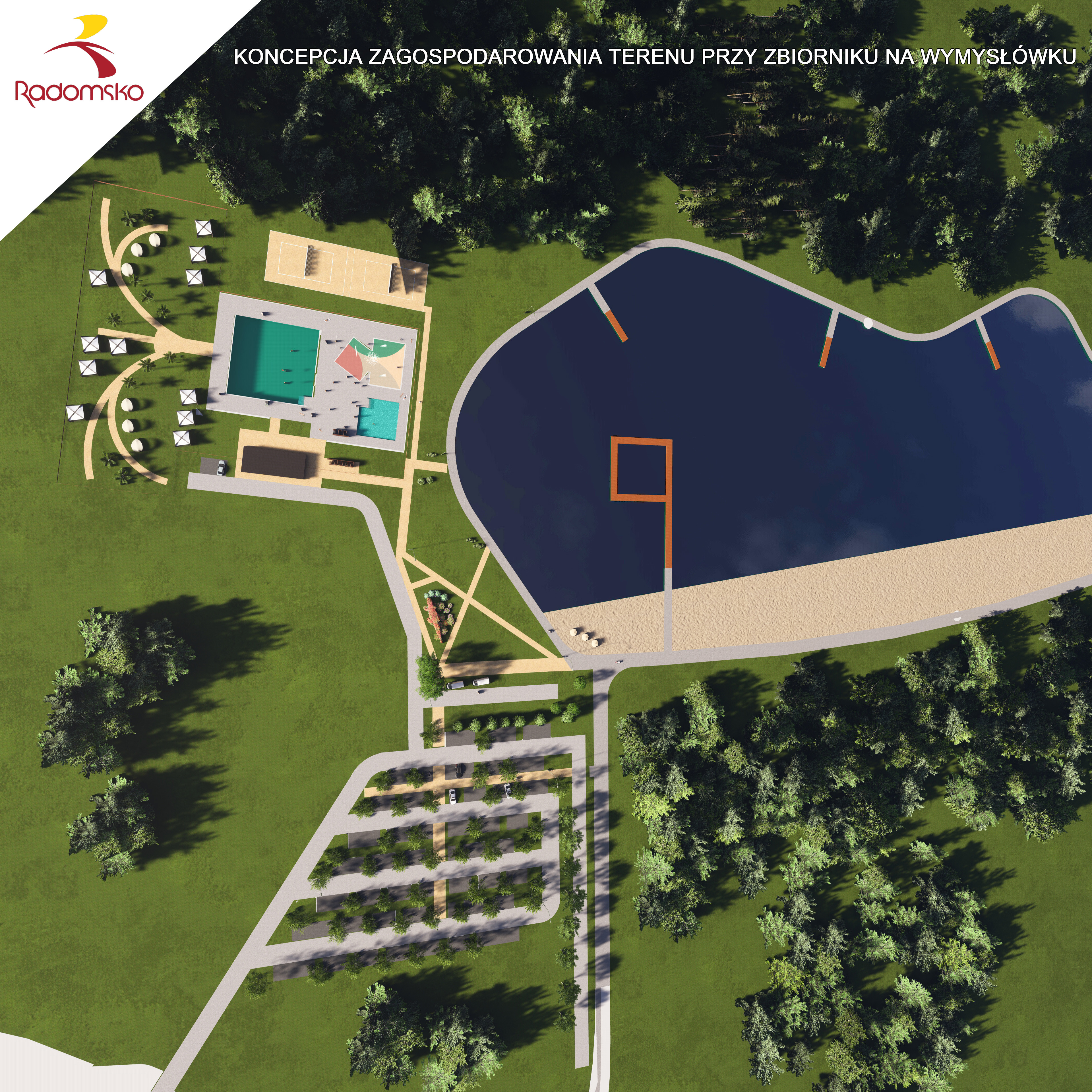 „Strefa Chillout” na Wymysłówku. Nowa przestrzeń rekreacyjna za ponad 30 mln zł