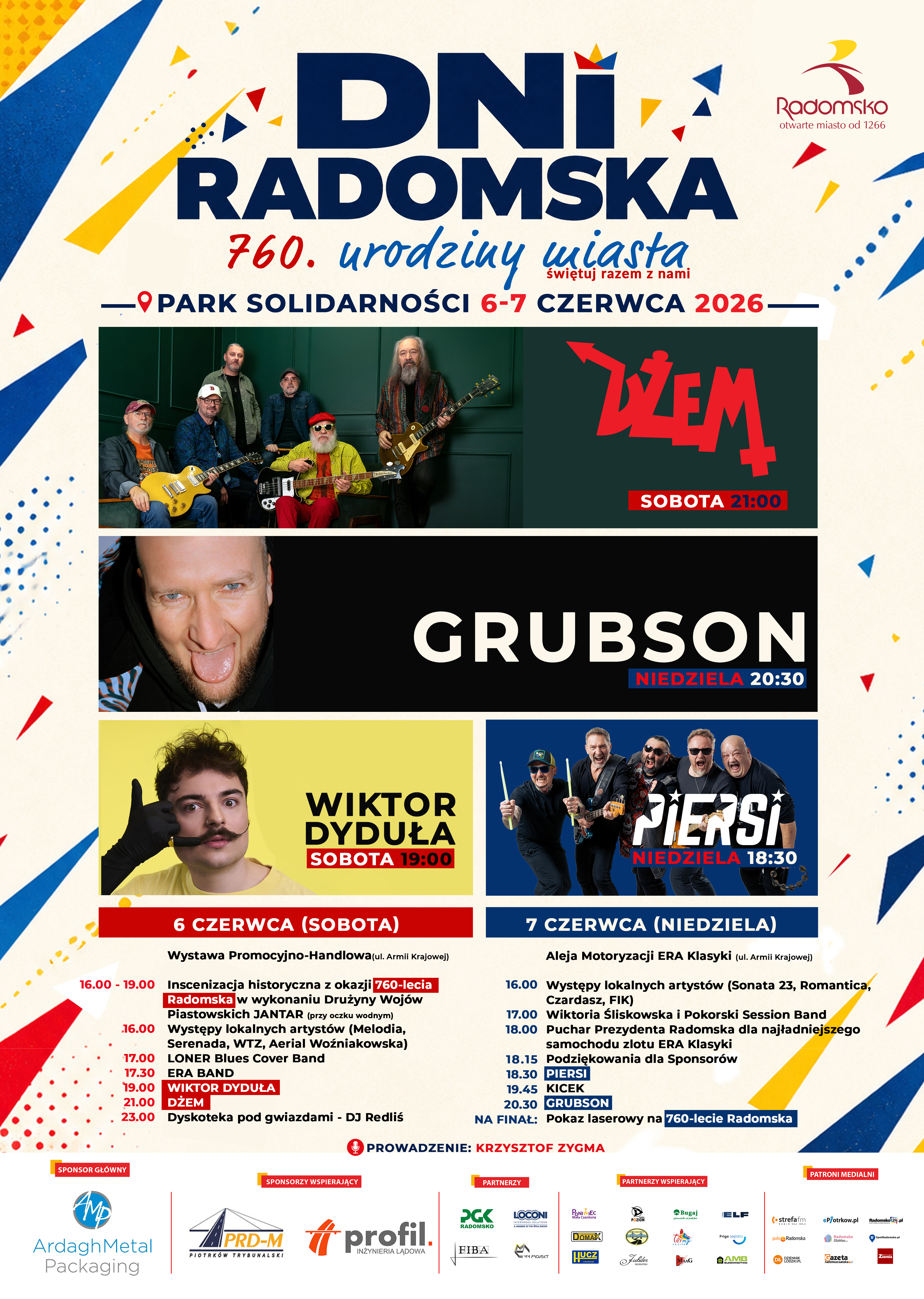 Plakat a3 dni radomska 2026