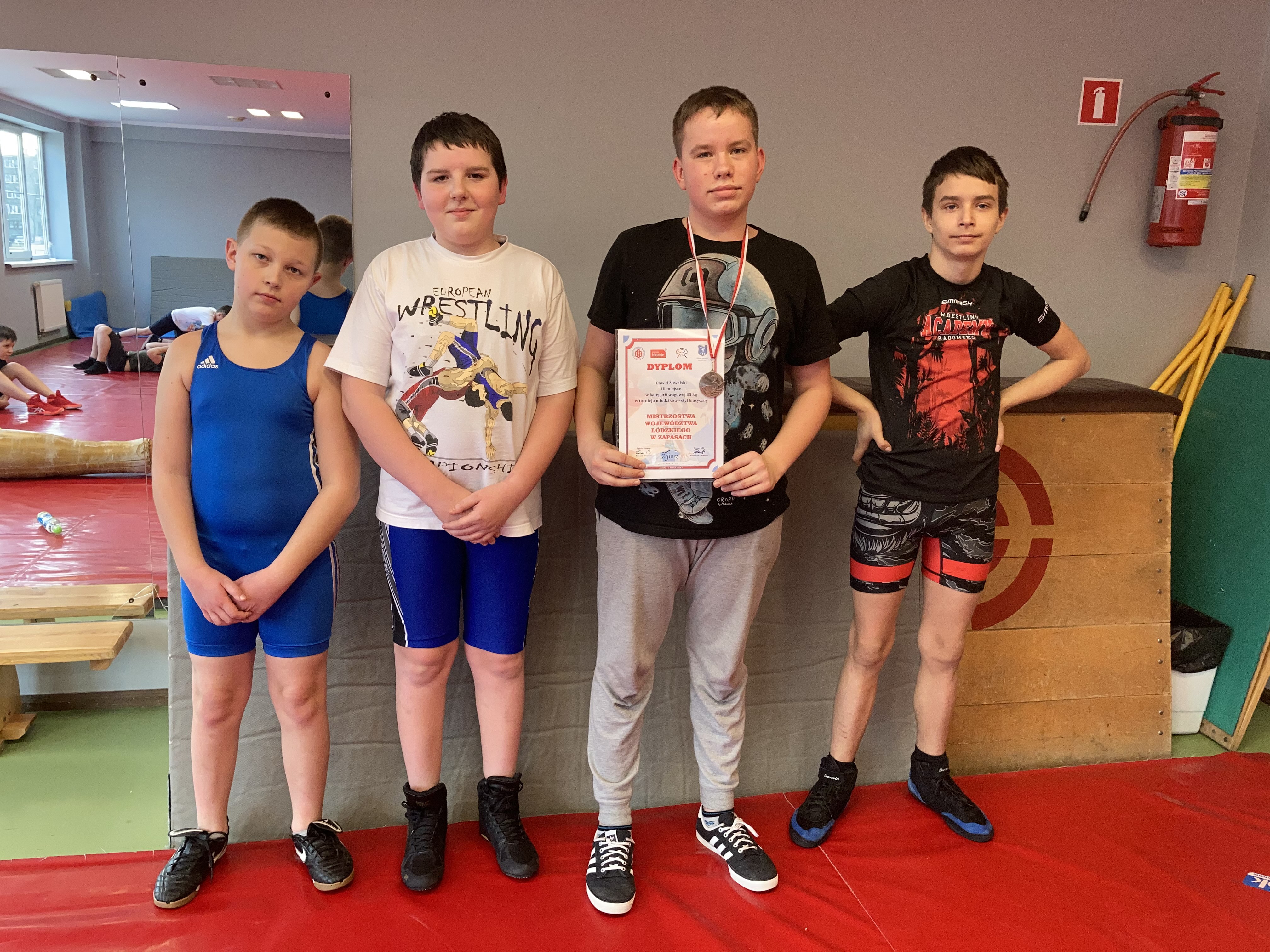 Udany debiut UKS Zapaśnik