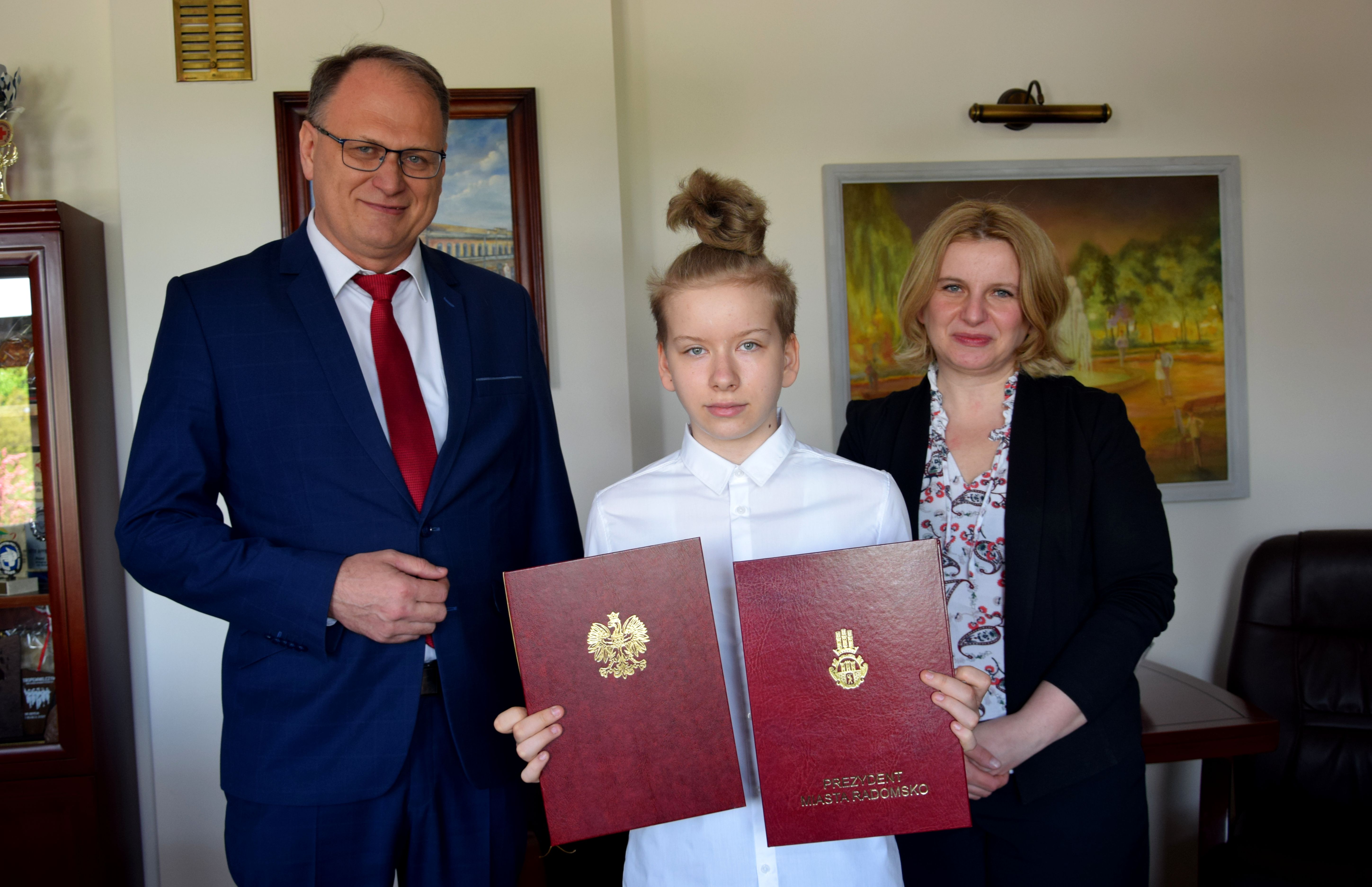 Dyplom Ministra dla Natalii Dudek