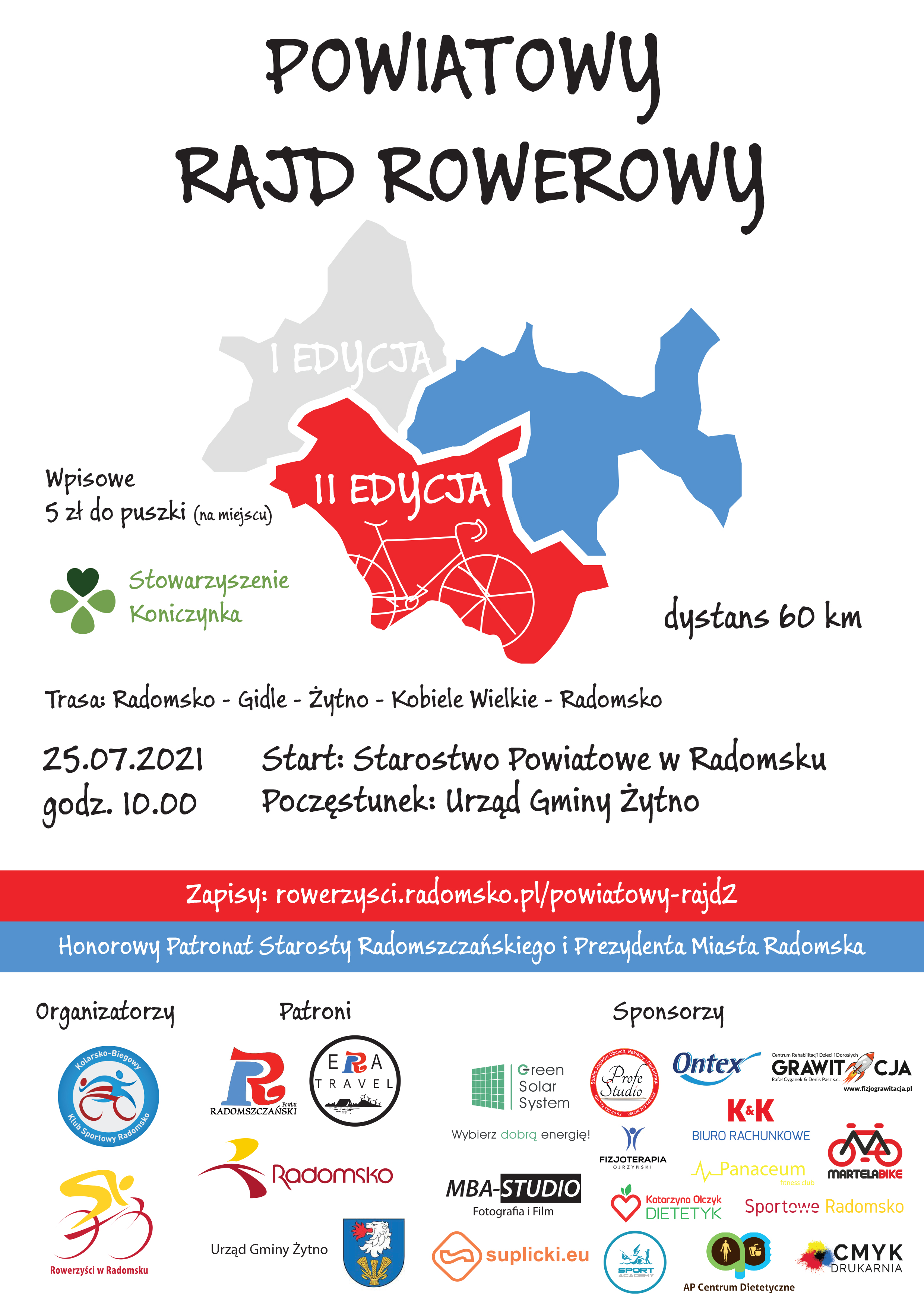 II edycja Powiatowego Rajdu Rowerowego