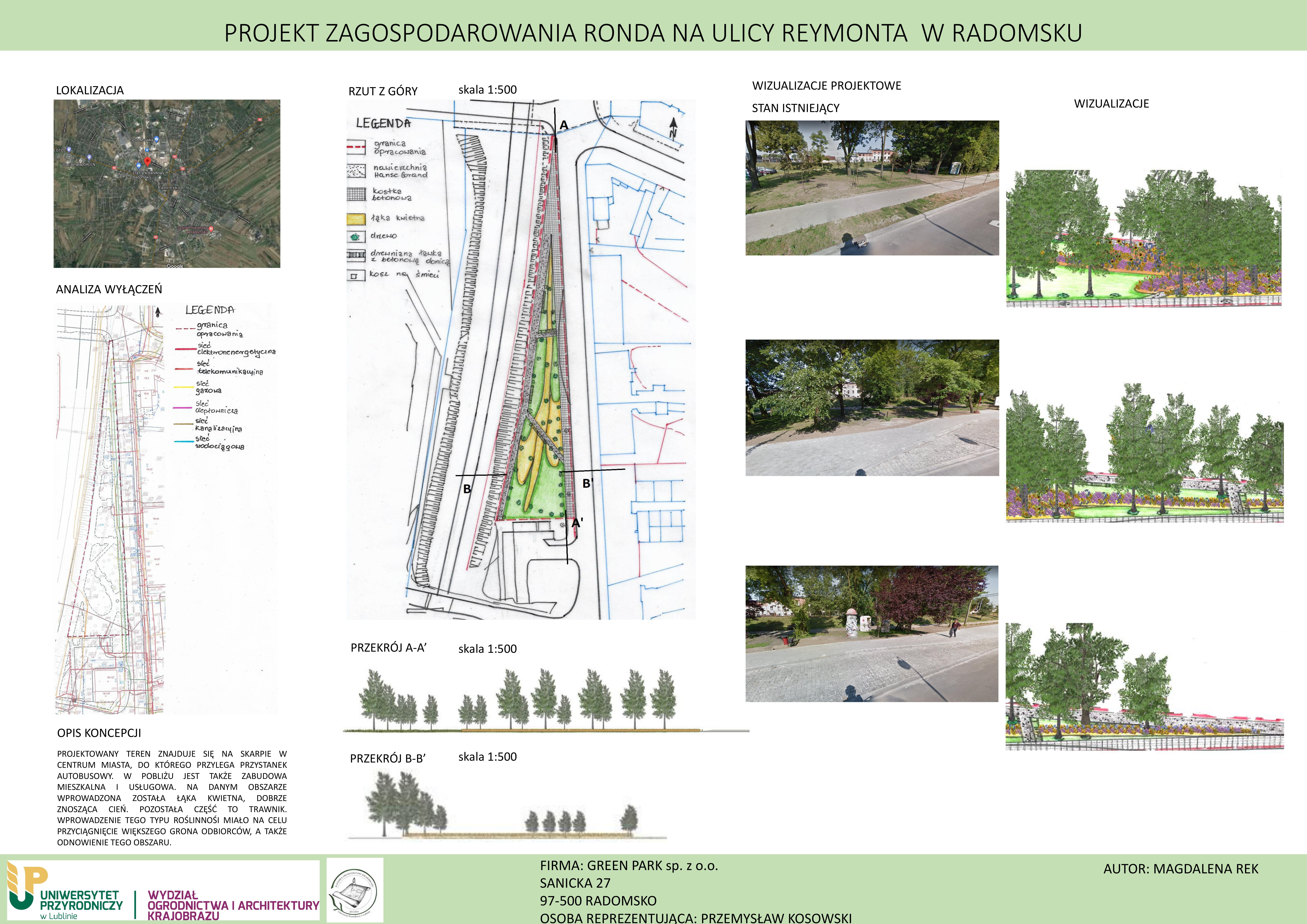 Rek Magdalena ul. Reymonta