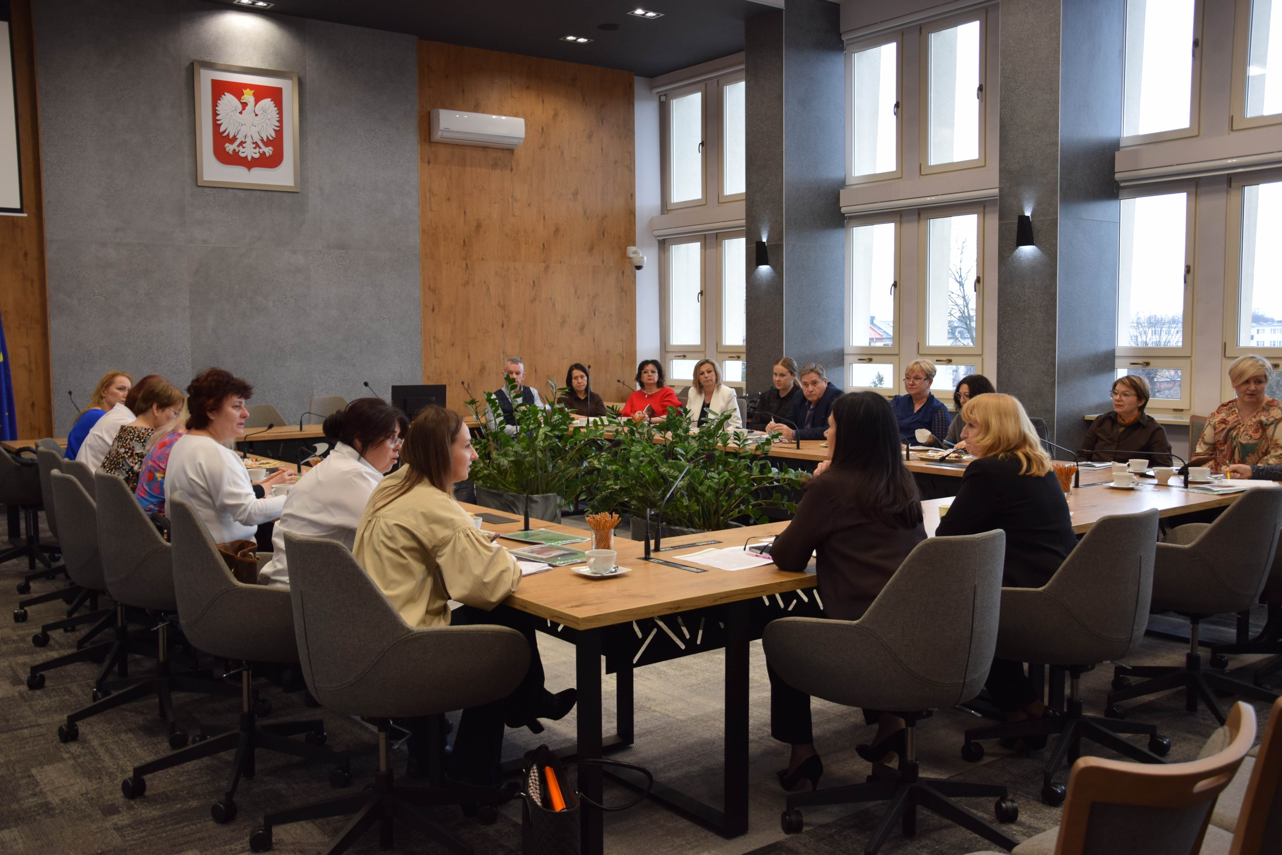 Spotkanie z dyrektorami radomszczańskich szkół i przedszkoli