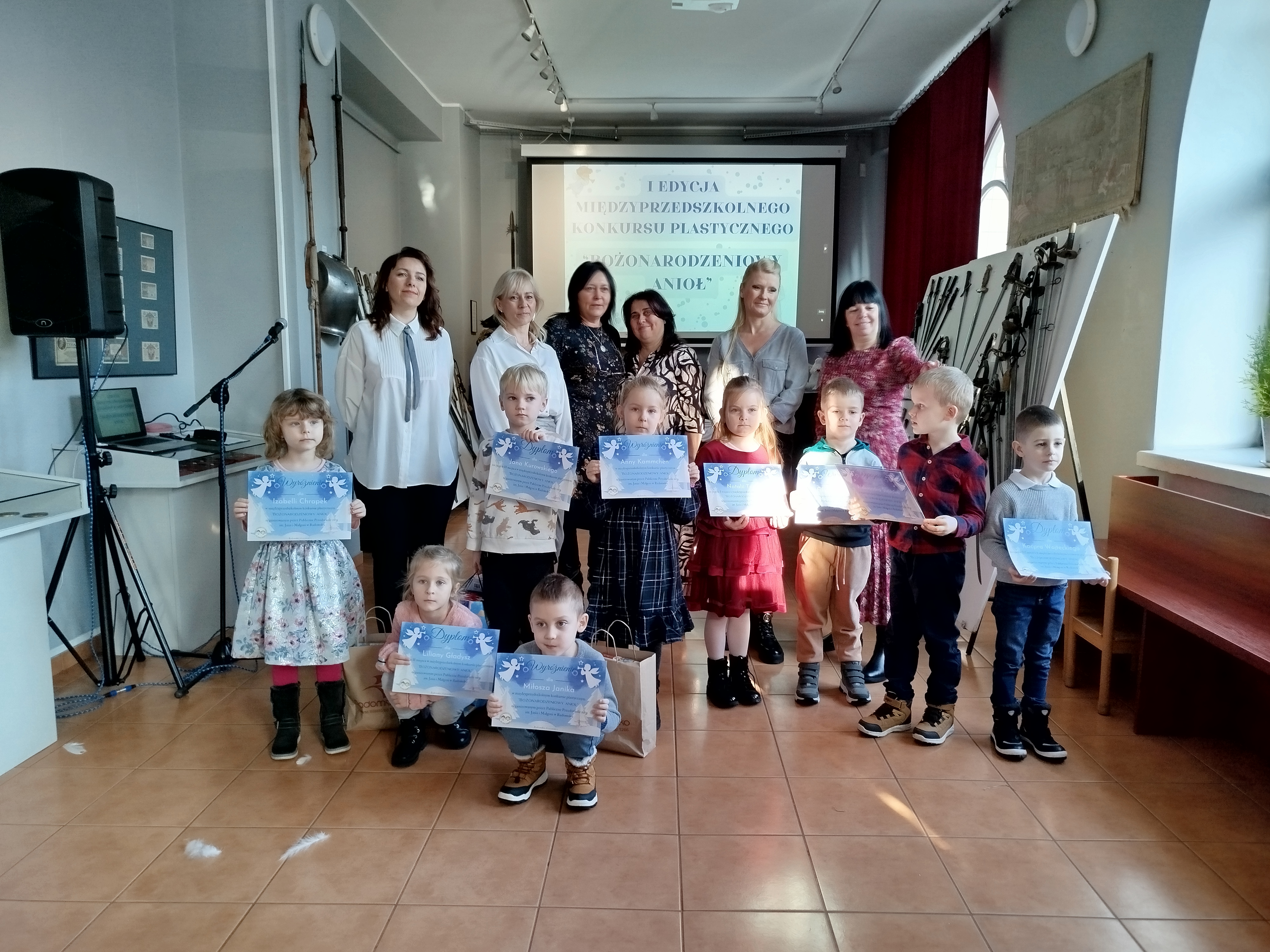  I Edycja Międzyprzedszkolnego Konkursu Plastycznego „Bożonarodzeniowy anioł"