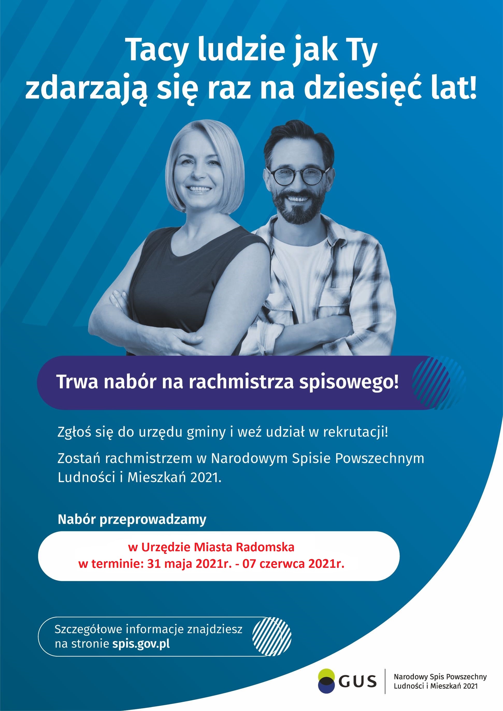 Nabór uzupełniający na rachmistrzów spisowych