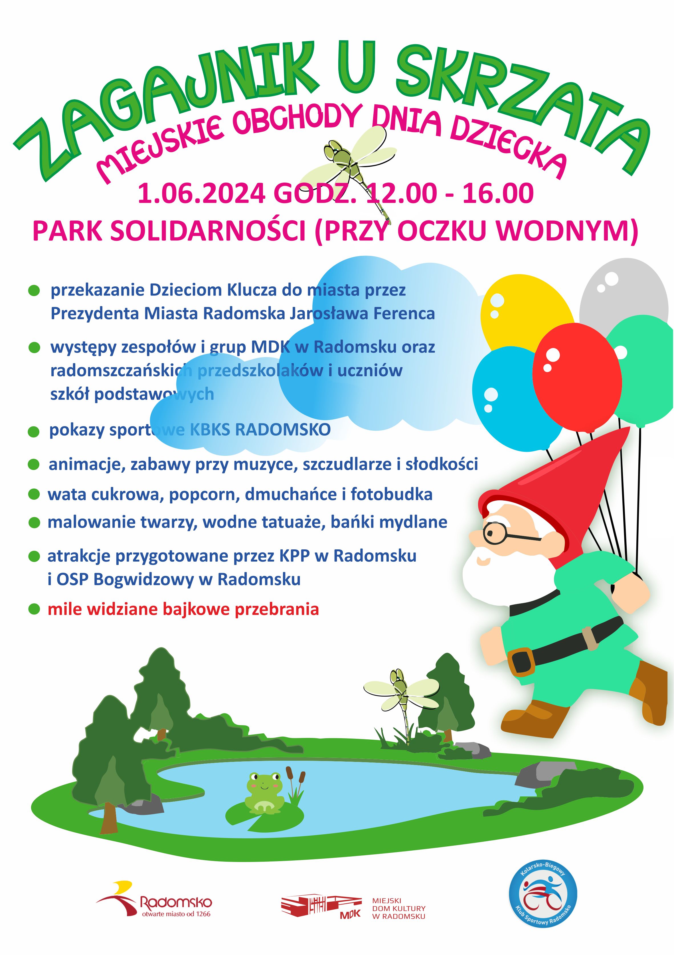 Miejskie Obchody Dnia Dziecka w Zagajniku u Skrzata – wielkie święto najmłodszych!