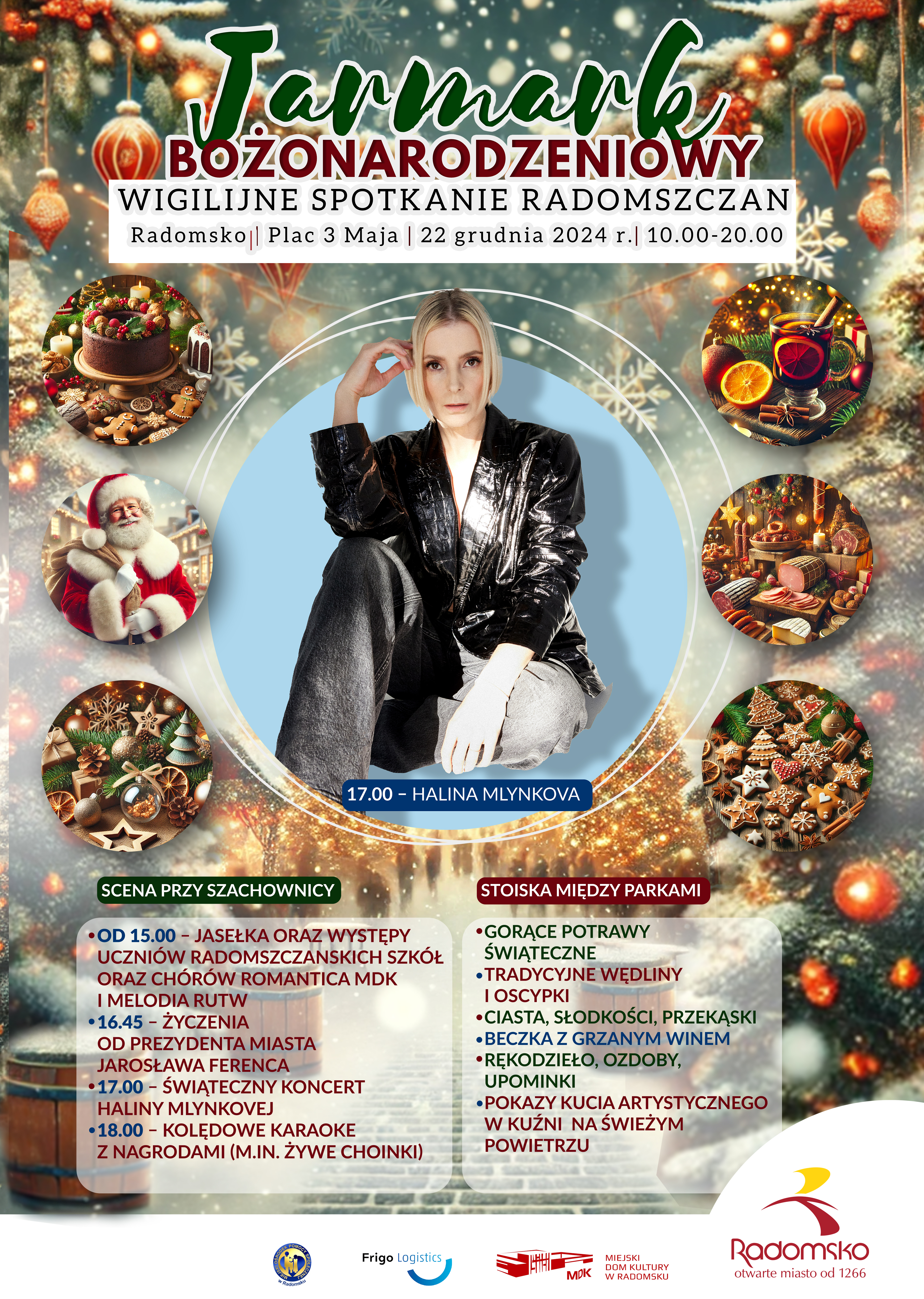 Jarmark Bożonarodzeniowy z Haliną Mlynkovą