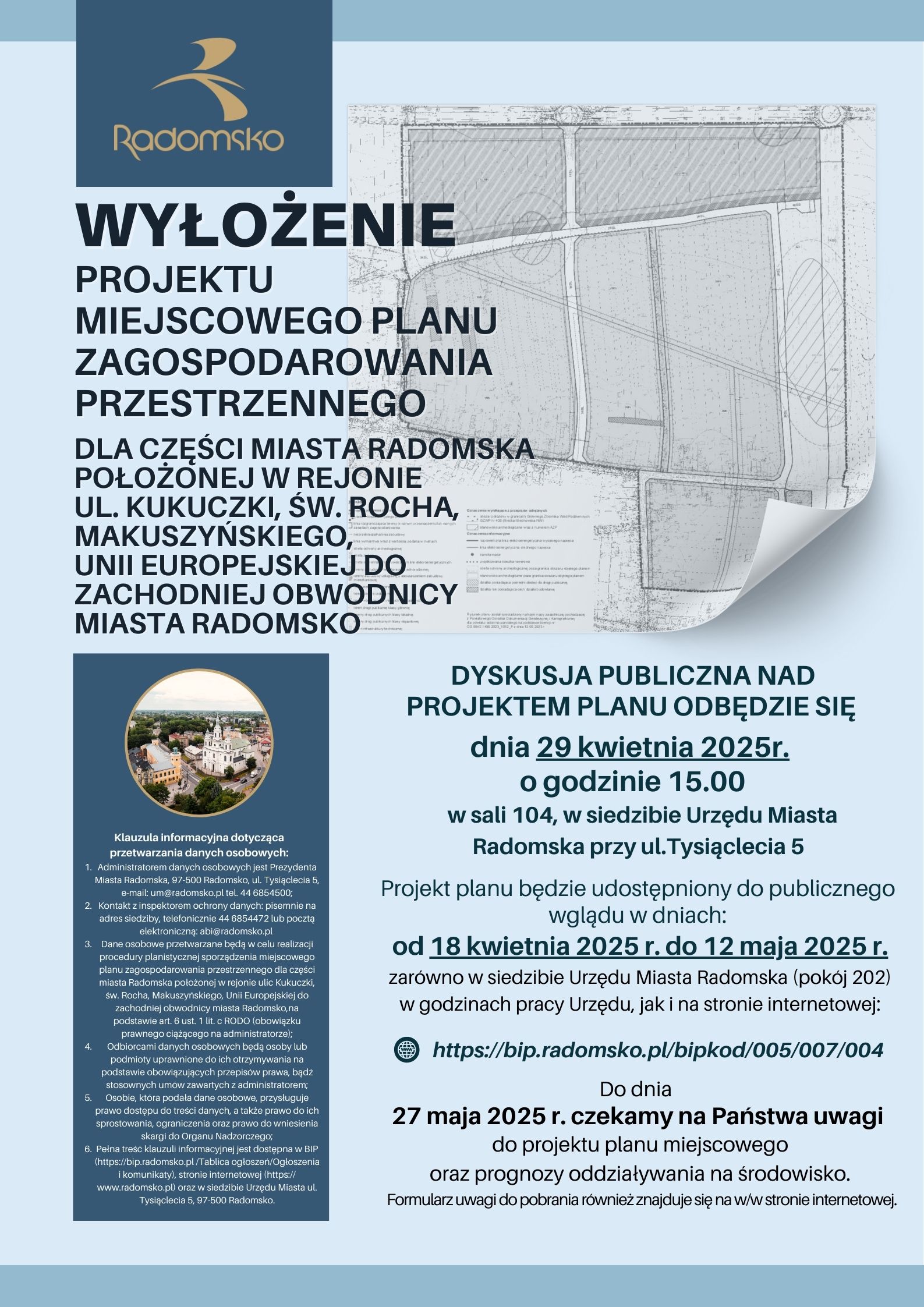 Dyskusja publiczna nad projektem
