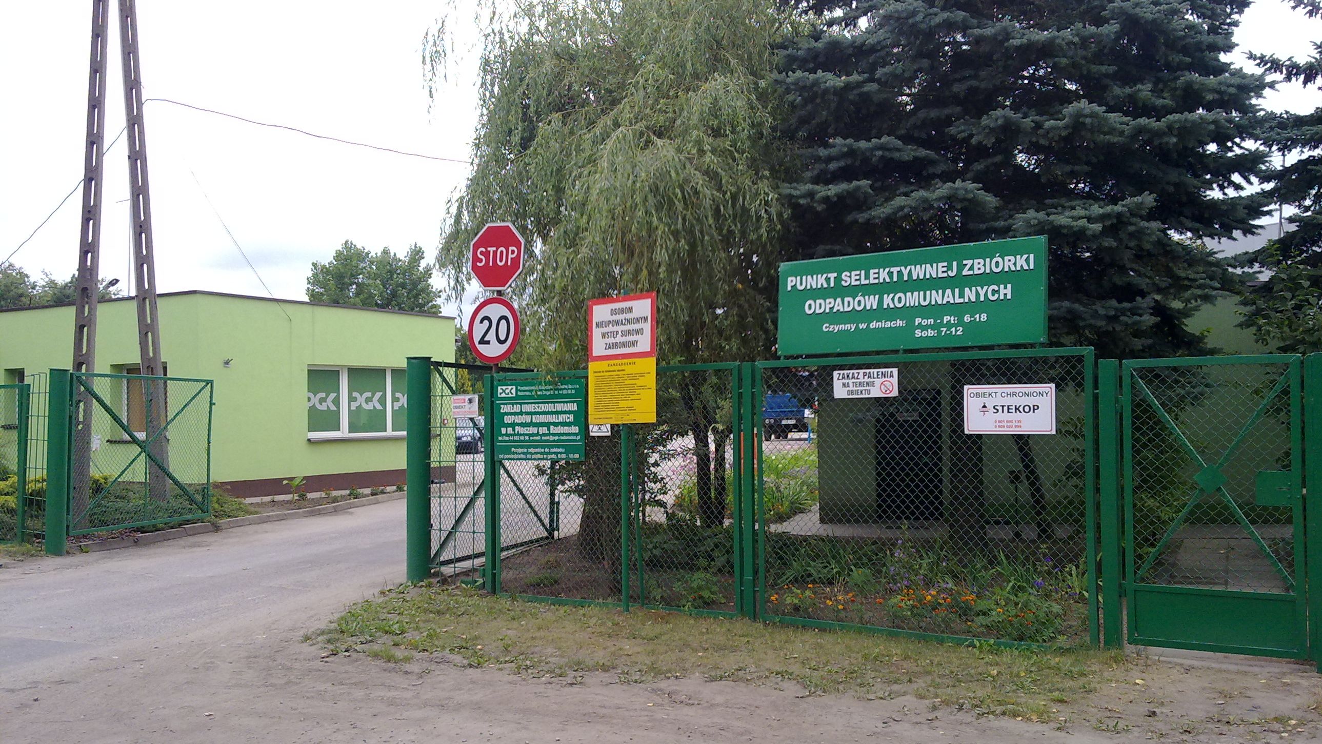 PSZOK przyjmie odpady budowlane