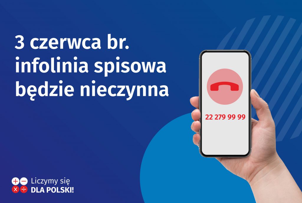 3 czerwca infolinia NSP 2021 będzie nieczynna