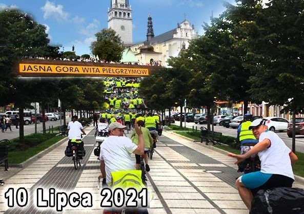 Rowerowa pielgrzymka na Jasną Górę