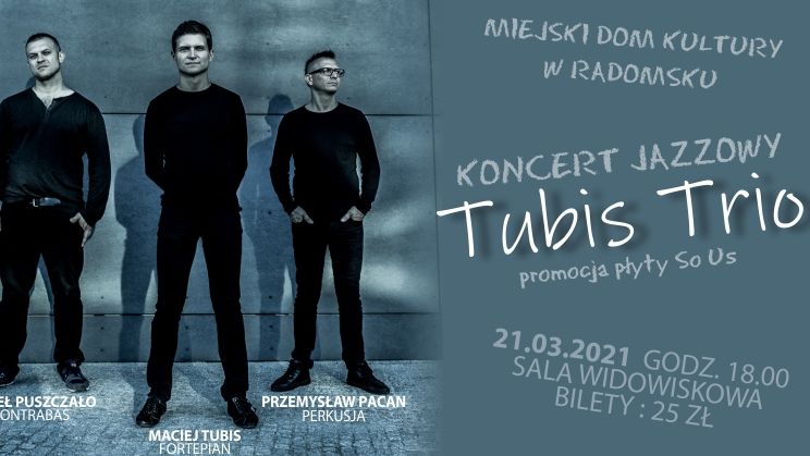 Koncert na żywo – Tubis Trio